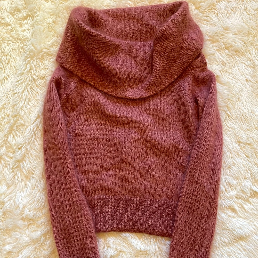 Rag & Bone Turtleneck Cropped Sweater